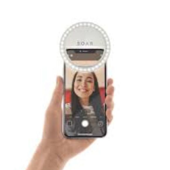 Soar | Clip-On Selfie Ring Light NIB - Picture 4 of 4